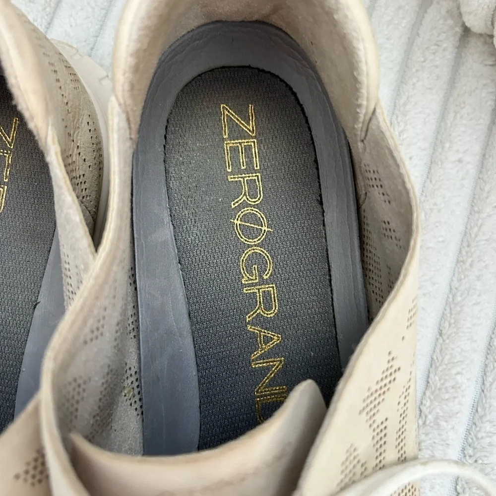Cole Haan ZEROGRAND Perforated
Sneaker Trainer Size 10.5 Sand - Picture 5 of 9